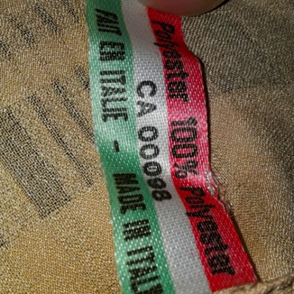 Italian Made Scarf/Wraf/Head Band - Picture 6 of 6